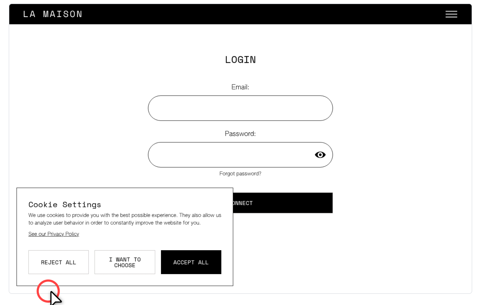 Screenshot without grid overlay